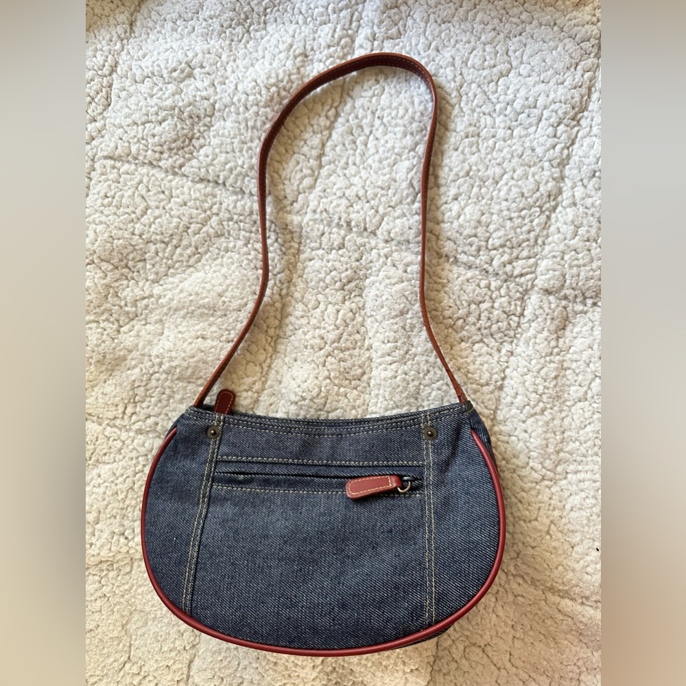 Giannini Denim Shoulder Bag